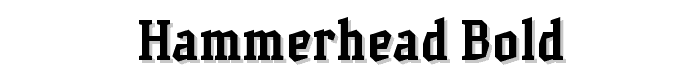 Hammerhead Bold font